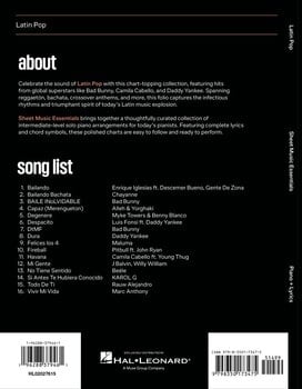 Notes Hal Leonard Latin Pop Notes - 6