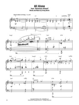 Notes Hal Leonard Thelonious Monk - Omnibook for Piano Notes - 4
