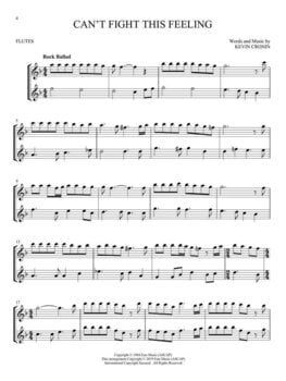 Noten Hal Leonard Classic Rock for Two Flutes Noten - 4