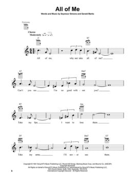 Noten Hal Leonard Jazz Standards for Ukulele Noten - 3