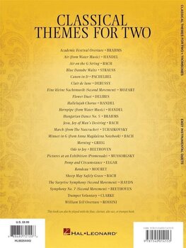 Notes Hal Leonard Classical Themes for Two Trombones Notes - 5