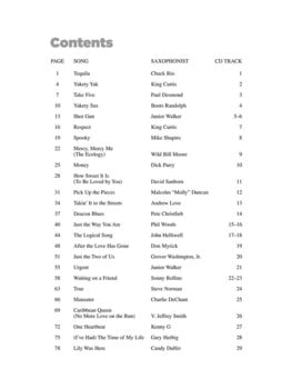 Note Hal Leonard 25 Great Sax Solos Note - 2