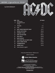 Notes Music Sales America AC/DC - Guitar Signature Licks Notes - 1