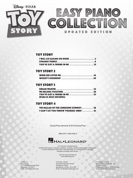Natos Hal Leonard Toy Story Natos - 2