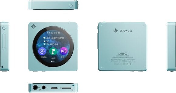 Bærbar musikkspiller FiiO Snowsky DISC - 4