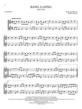 Noten Hal Leonard Classic Rock for Two Clarinets Noten - 3