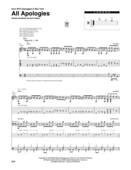 Notes Hal Leonard Nirvana - The Complete Scores Notes - 7