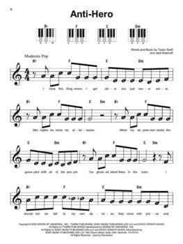 Noty Hal Leonard Taylor Swift - Super Easy Songbook - 2nd Edition Noty - 4