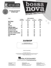 Nuty Hal Leonard Bossa Nova - 10 Latin Jazz Favorites Nuty - 1