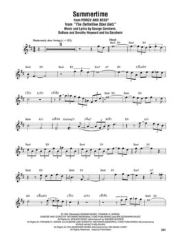Notes Hal Leonard Stan Getz - Omnibook Notes - 5