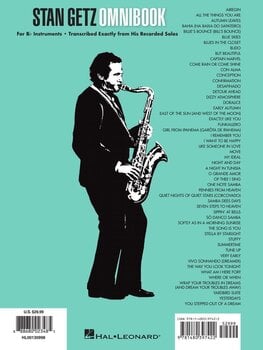 Notes Hal Leonard Stan Getz - Omnibook Notes - 6
