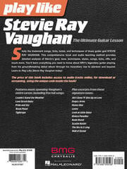 Nuty Hal Leonard Play like Stevie Ray Vaughan Nuty - 1