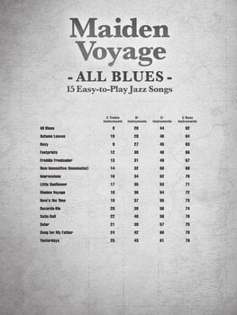 Natos Hal Leonard Maiden Voyage/All Blues Natos - 2