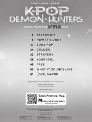 Note Hal Leonard KPop Demon Hunters Piano/Vocal/Guitar Note - 1