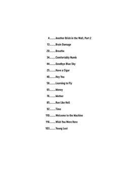 Natos Hal Leonard Pink Floyd Natos - 3