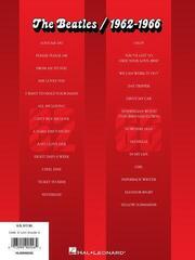 Noty Hal Leonard The Beatles/1962-1966 Noty - 5