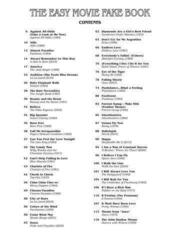 Note Hal Leonard The Easy Movie Fake Book - 2nd Edition Note - 1