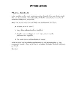 Natos Hal Leonard The Easy Movie Fake Book - 2nd Edition Natos - 4