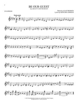 Noten Hal Leonard Disney Songs for Xylophone Noten - 3