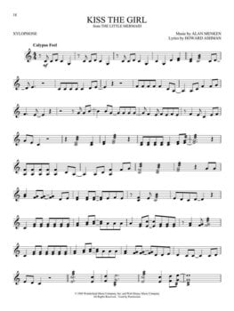 Noten Hal Leonard Disney Songs for Xylophone Noten - 4