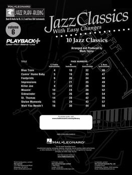 Natos Hal Leonard Jazz Classics with Easy Changes Natos - 2