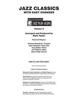 Natos Hal Leonard Jazz Classics with Easy Changes Natos - 3
