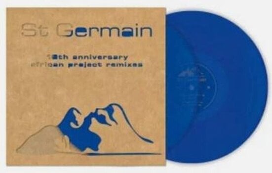 LP ploča St Germain - 10th Anniversary African Project Remixes (Blue Translucent Coloured) (2 LP) - 2