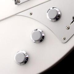 Električna gitara Reverend Guitars Billy Corgan Satin Pearl White Električna gitara - 3