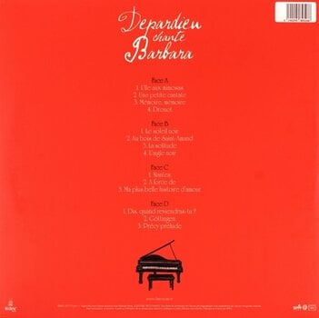 LP ploča Gerard Depardieu & Gérard Daguerre - Depardieu Chante Barbara (2 LP + CD) - 2
