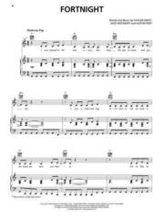 Note Hal Leonard Taylor Swift - The Tortured Poets Department Note - 3