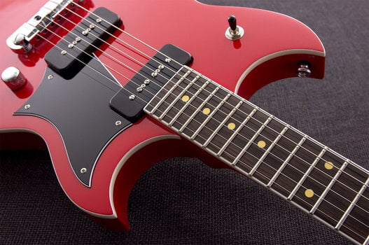 Electric guitar Reverend Guitars Reeves Gabrels Dirtbike Royale Royale Red Electric guitar - 3