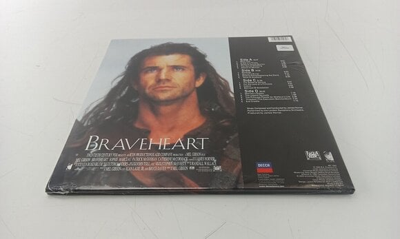 LP James Horner & London Symphony Orchestra - Braveheart (30th Anniversary) (Limited Edition) (2 LP) (Alleen uitgepakt) - 5