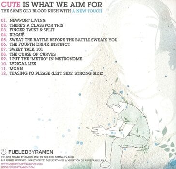 Δίσκος LP Cute Is What We Aim For - Same Old Blood Rush With A New Touch (Silver Coloured) (LP) - 2