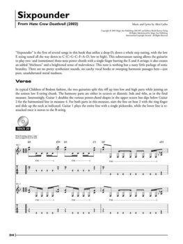Noty Cherry Lane Music Company Children Of Bodom - Legendary Licks Noty - 4