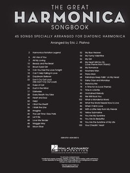 Natos Hal Leonard The Great Harmonica Songbook Natos - 2