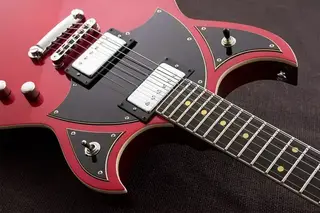 Elektrische gitaar Reverend Guitars Reeves Gabrels Spacehawk HT Metallic Red Elektrische gitaar - 3
