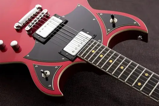 Elektrikitarr Reverend Guitars Reeves Gabrels Spacehawk HT Metallic Red Elektrikitarr - 4