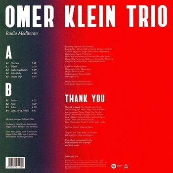 LP ploča Omer Klein Trio - Radio Mediteran (LP) - 2