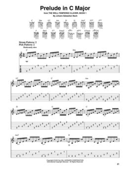 Note Hal Leonard J.S. Bach for Easy Guitar Note - 5