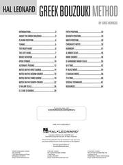 Nuty Hal Leonard Hal Leonard Greek Bouzouki Method Nuty - 1