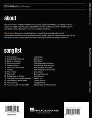Note Hal Leonard 2025-2026 Music Awards Note - 4