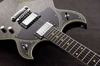 Elektrische gitaar Reverend Guitars Reeves Gabrels Spacehawk HT Black Sparkle Elektrische gitaar - 1