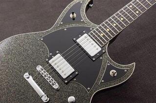 Elektrische gitaar Reverend Guitars Reeves Gabrels Spacehawk HT Black Sparkle Elektrische gitaar - 3