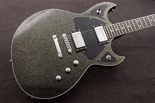 Elektrikitarr Reverend Guitars Reeves Gabrels Spacehawk HT Black Sparkle Elektrikitarr - 5
