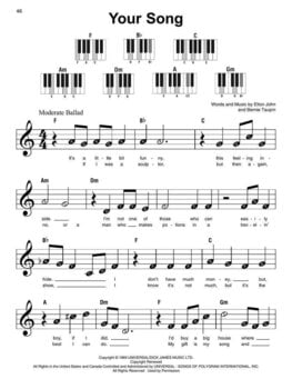 Notes Hal Leonard Elton John - Super Easy Songbook Notes - 5