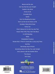 Notes Hal Leonard Elton John - Super Easy Songbook Notes - 5