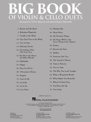 Notes Hal Leonard Big Book of Violin & Cello Duets Notes - 1