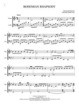 Notes Hal Leonard Big Book of Violin & Cello Duets Notes - 4