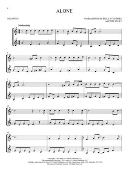Noten Hal Leonard Pop Classics for Two Trumpets Noten - 4