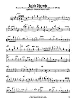 Noty Hal Leonard Cannonball Adderley - Omnibook Noty - 5